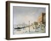 Promenade in Venice-Etienne Leroy-Framed Giclee Print