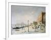 Promenade in Venice-Etienne Leroy-Framed Giclee Print