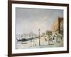 Promenade in Venice-Etienne Leroy-Framed Giclee Print