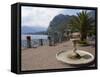 Promenade, Menaggio, Lake Como, Lombardy, Italian Lakes, Italy, Europe-Frank Fell-Framed Stretched Canvas