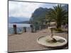 Promenade, Menaggio, Lake Como, Lombardy, Italian Lakes, Italy, Europe-Frank Fell-Mounted Photographic Print