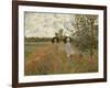 Promenade Near Argenteuil, 1873-Claude Monet-Framed Giclee Print