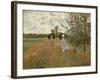 Promenade Near Argenteuil, 1873-Claude Monet-Framed Giclee Print