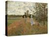 Promenade Near Argenteuil, 1873-Claude Monet-Stretched Canvas