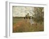 Promenade Near Argenteuil, 1873-Claude Monet-Framed Giclee Print