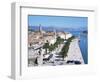 Promenade of the Medieval Town of Trogir, Unesco World Heritage Site, North of Split, Croatia-Richard Ashworth-Framed Photographic Print