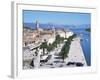 Promenade of the Medieval Town of Trogir, Unesco World Heritage Site, North of Split, Croatia-Richard Ashworth-Framed Photographic Print