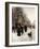 Promenade on a Winter Day, Brussels, 1887-Frans Gaillard-Framed Giclee Print