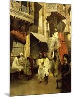 Promenade on an Indian Street-Edwin Lord Weeks-Mounted Giclee Print