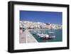 Promenade on Seafront, Sitia, Eastern Crete, Crete, Greek Islands, Greece, Europe-Markus Lange-Framed Photographic Print