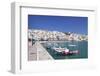 Promenade on Seafront, Sitia, Eastern Crete, Crete, Greek Islands, Greece, Europe-Markus Lange-Framed Photographic Print
