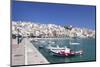 Promenade on Seafront, Sitia, Eastern Crete, Crete, Greek Islands, Greece, Europe-Markus Lange-Mounted Photographic Print