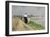 Promenade on the Banks of the Rhine, 1920-Hugo Mühlig-Framed Giclee Print