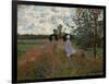 Promenade pres d'Argenteuil, 1873. Canvas,60 x 81 cm Inv.5332.-Claude Monet-Framed Giclee Print