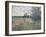 Promenade Pres D'Argenteuil-Claude Monet-Framed Giclee Print