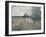 Promenade Pres D'Argenteuil-Claude Monet-Framed Giclee Print