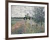 Promenade Pres D'Argenteuil-Claude Monet-Framed Giclee Print