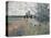 Promenade Pres D'Argenteuil-Claude Monet-Stretched Canvas