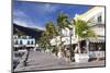 Promenade with Restaurants and Cafes, Puerto De Mogan, Gran Canaria, Canary Islands, Spain, Europe-Markus Lange-Mounted Photographic Print