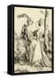 Promenade (Young Couple Threatened by Death)-Albrecht Dürer-Framed Stretched Canvas