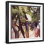 Promenade-Auguste Macke-Framed Giclee Print