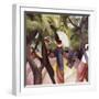 Promenade-Auguste Macke-Framed Giclee Print