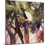 Promenade-Auguste Macke-Mounted Giclee Print