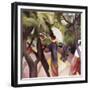 Promenade-Auguste Macke-Framed Giclee Print