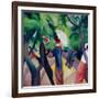 Promenade-August Macke-Framed Giclee Print