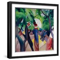 Promenade-August Macke-Framed Giclee Print