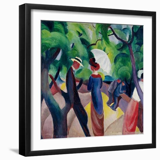 Promenade-August Macke-Framed Giclee Print