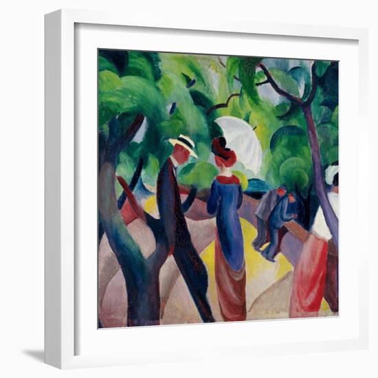 Promenade-August Macke-Framed Giclee Print