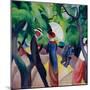 Promenade-August Macke-Mounted Giclee Print