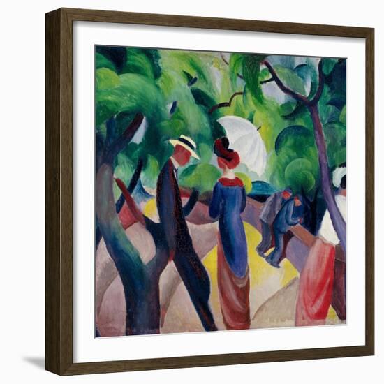 Promenade-August Macke-Framed Giclee Print