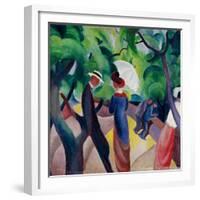 Promenade-August Macke-Framed Giclee Print