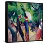 Promenade-August Macke-Framed Stretched Canvas