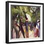 Promenade-Auguste Macke-Framed Giclee Print