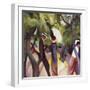 Promenade-Auguste Macke-Framed Giclee Print