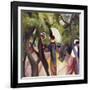 Promenade-Auguste Macke-Framed Giclee Print