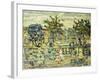 Promenade-Maurice Brazil Prendergast-Framed Giclee Print