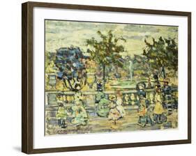 Promenade-Maurice Brazil Prendergast-Framed Giclee Print