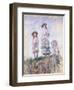 Promenade-Claude Monet-Framed Giclee Print