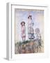 Promenade-Claude Monet-Framed Giclee Print