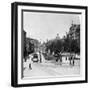 Promenadeplatz in Munich, Germany, C1900s-Wurthle & Sons-Framed Photographic Print