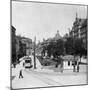 Promenadeplatz in Munich, Germany, C1900s-Wurthle & Sons-Mounted Photographic Print