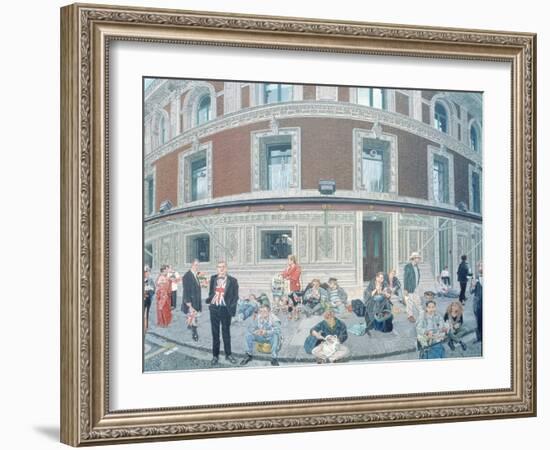 Promenaders at the Last Night, Royal Albert Hall, Detail-Huw S. Parsons-Framed Giclee Print