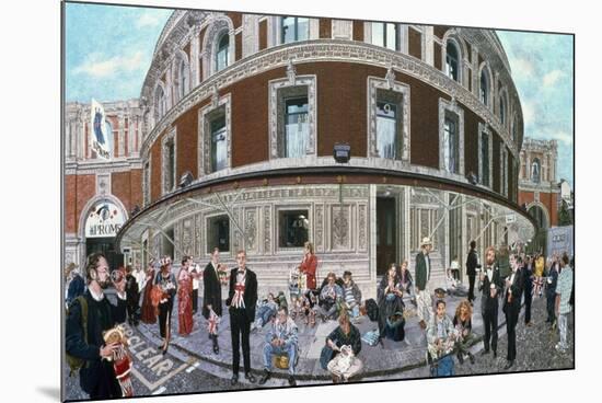 Promenaders at the Last Night, Royal Albert Hall-Huw S. Parsons-Mounted Giclee Print