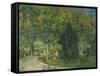 Promenaders, Jardin Du Poete, Arles, 1888-Vincent van Gogh-Framed Stretched Canvas