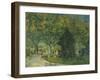 Promenaders, Jardin Du Poete, Arles, 1888-Vincent van Gogh-Framed Giclee Print