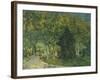 Promenaders, Jardin Du Poete, Arles, 1888-Vincent van Gogh-Framed Giclee Print